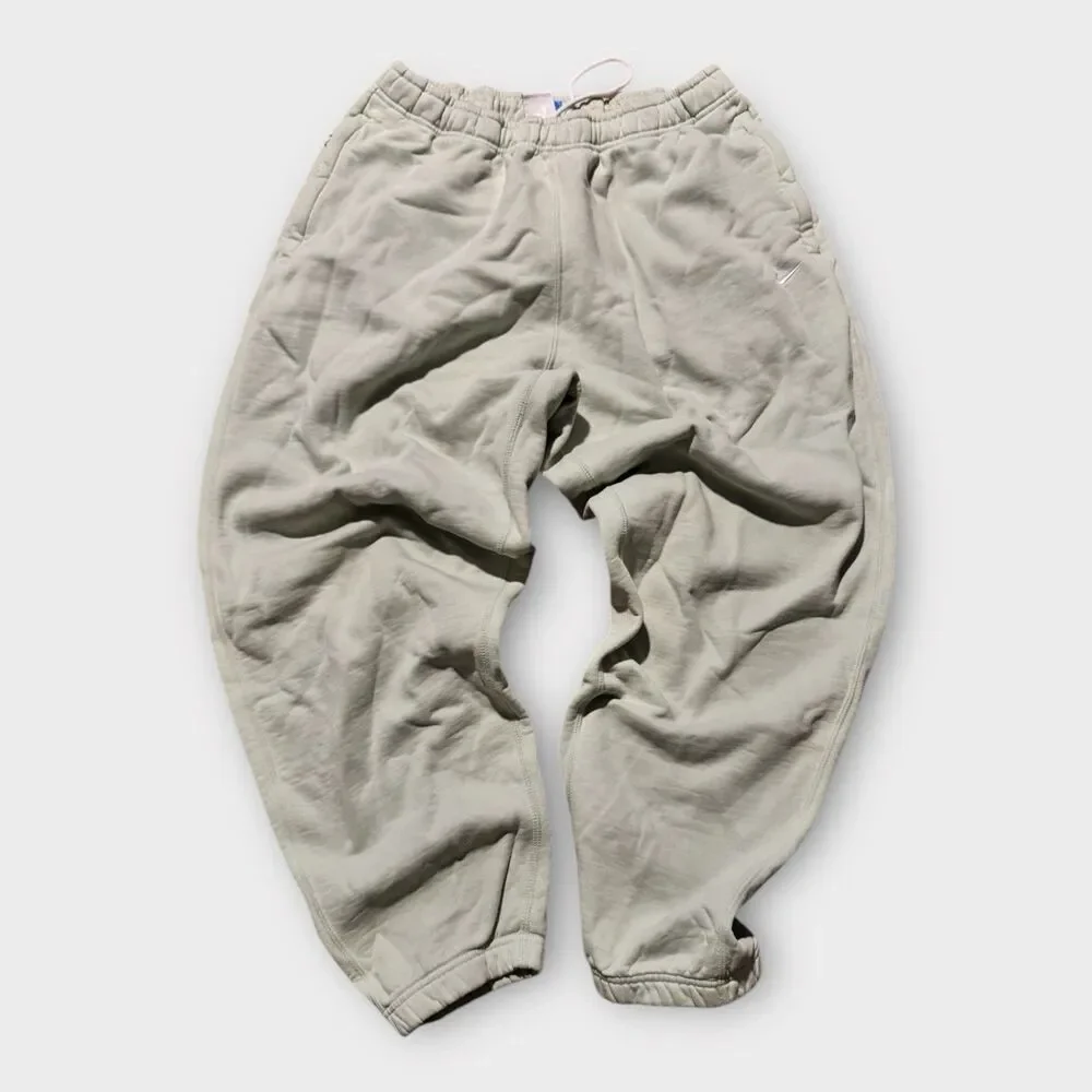 NIKE Mens Medium Nikelab NRG Wash Heavy Fleece Pants Pistachio Frost CZ5365-321